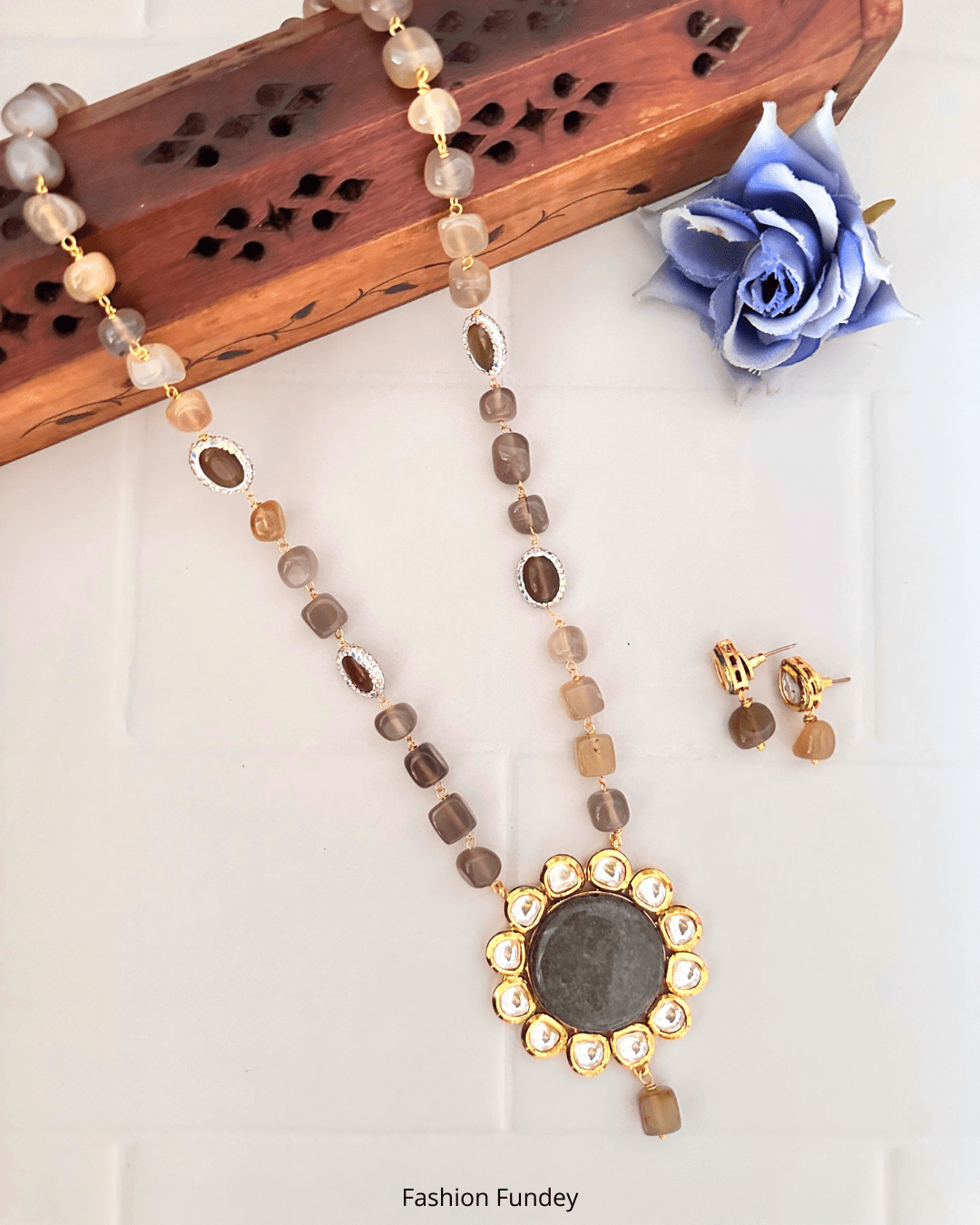 Grey Gul Pearl Pendant