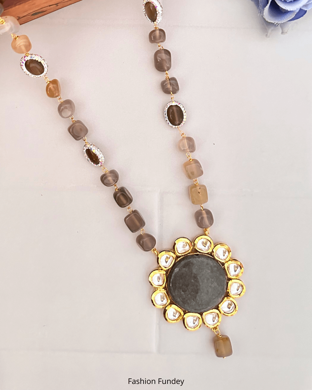 Grey Gul Pearl Pendant