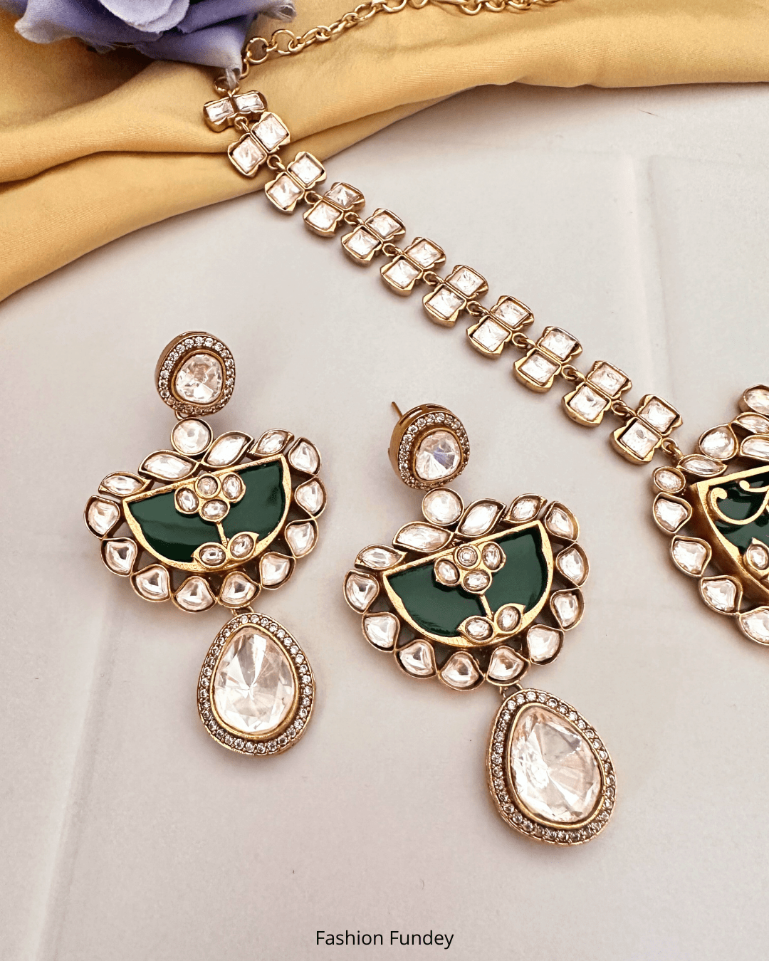 Green Aamna Necklace