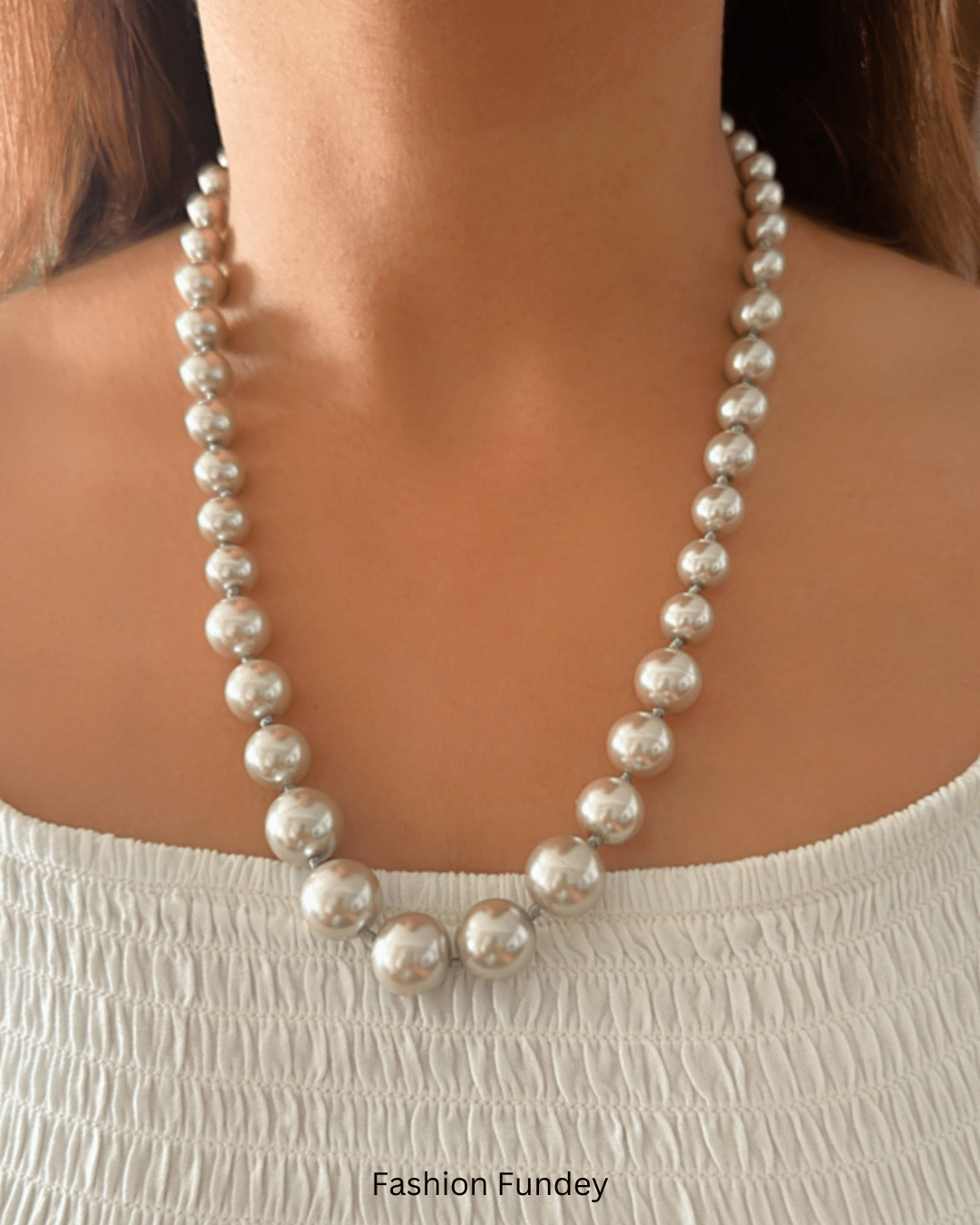 Light Grey Kerry Pearl Mala