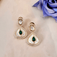 Green Neya Pearl Earrings