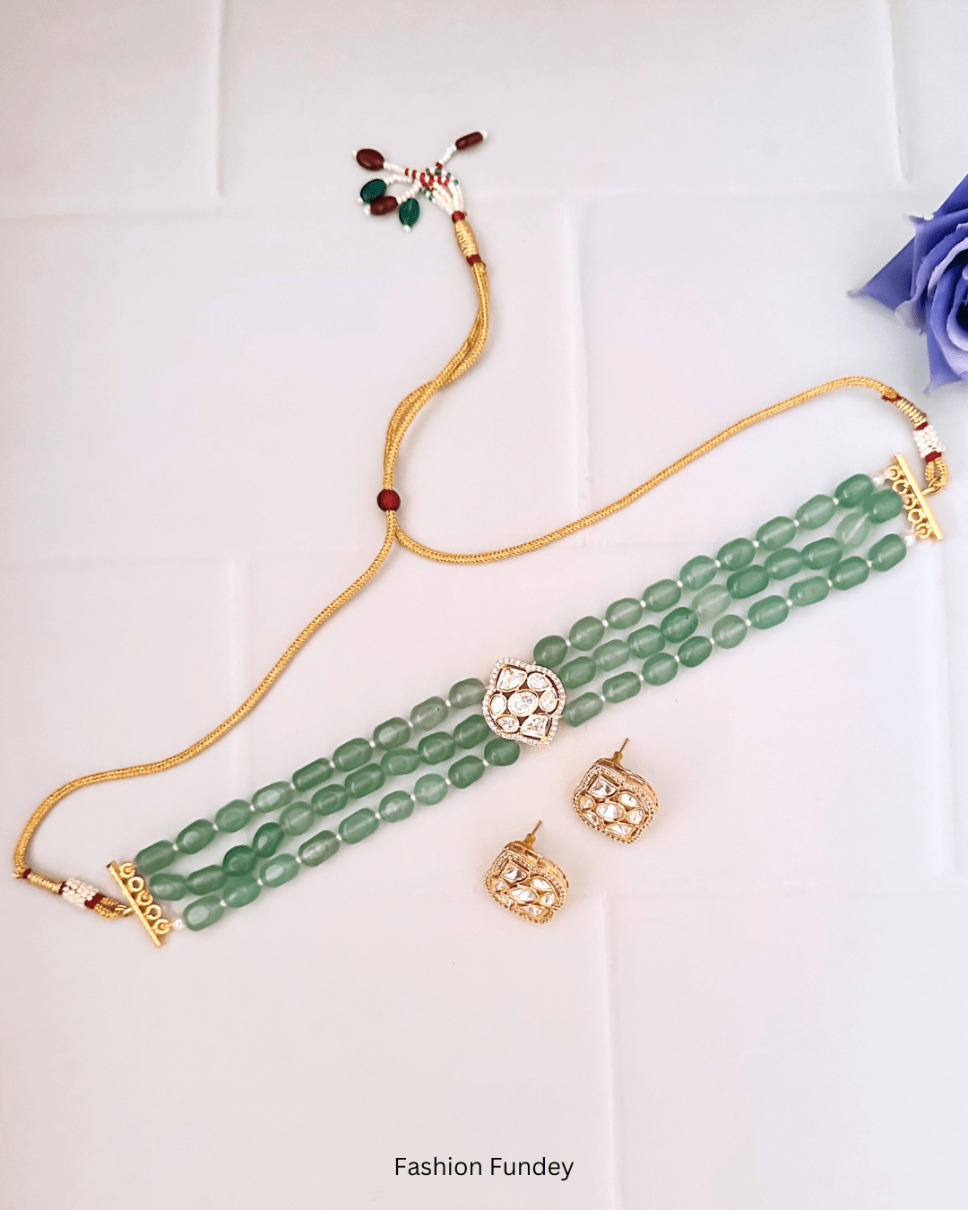 Mint Green Roma Choker