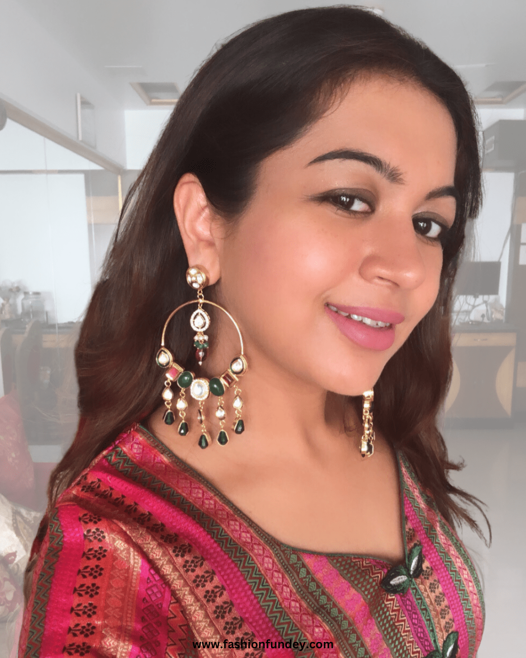 Red Green Kyna Chandbalis