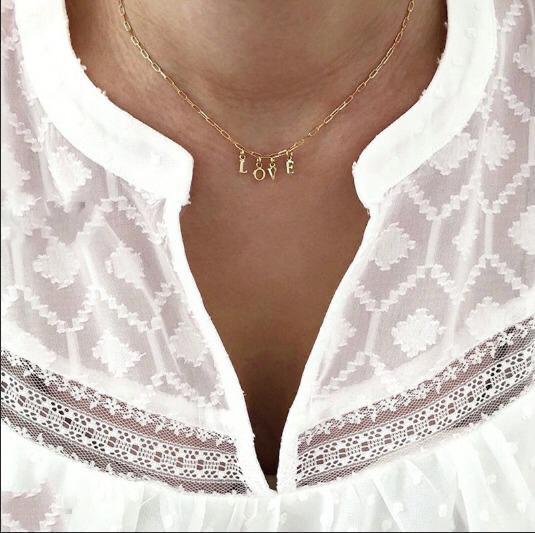 Hanging Love Necklace