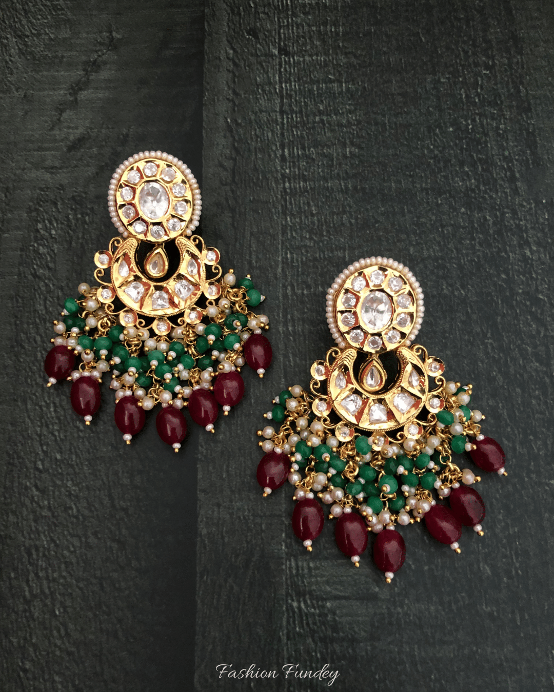 Red Green Sachi Chandbalis