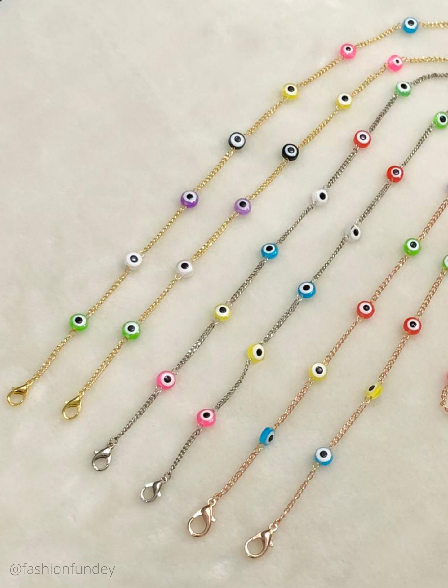 SILVER MOANA MASK CHAIN