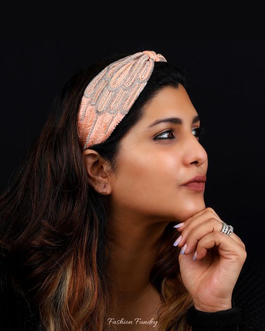 Peach Twilight Headband
