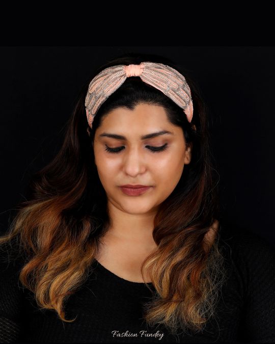 Peach Twilight Headband