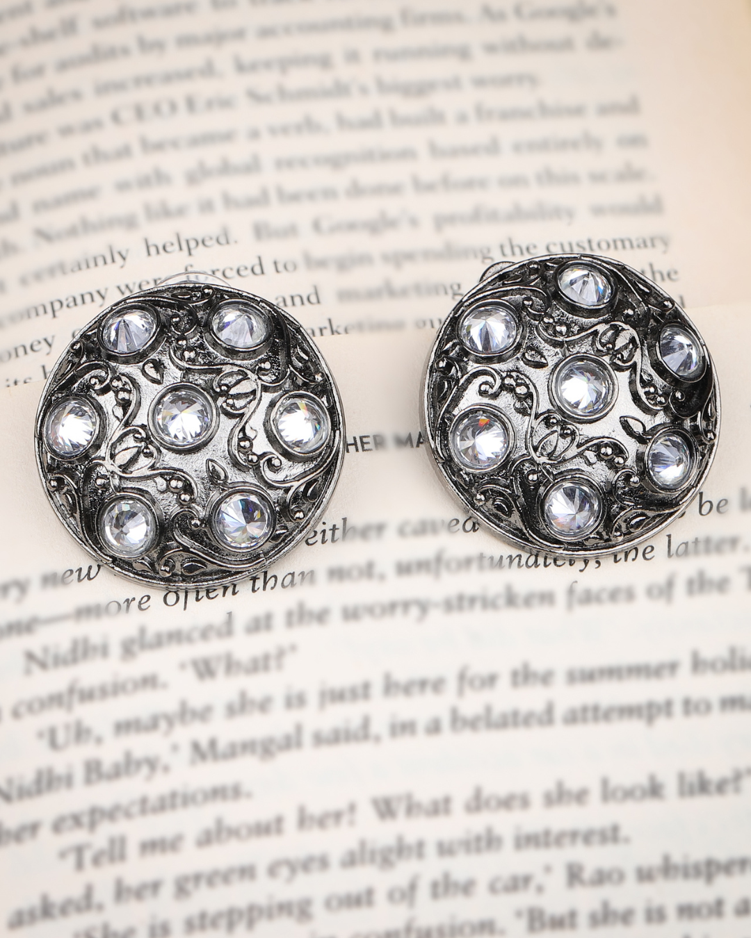 Black Medh Studs