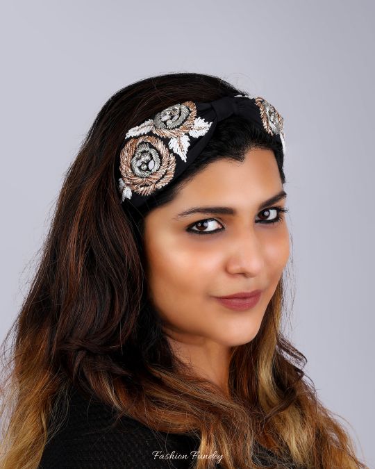 Black Crete Headband