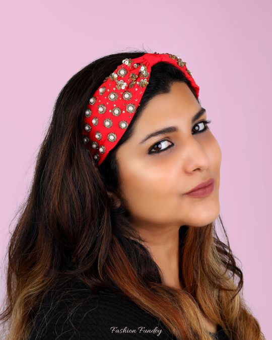 Red Buttercup Headband