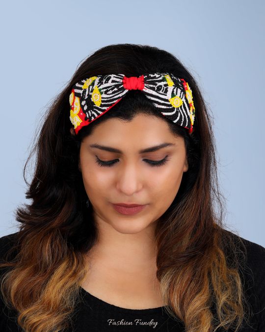 Red Puffin Headband