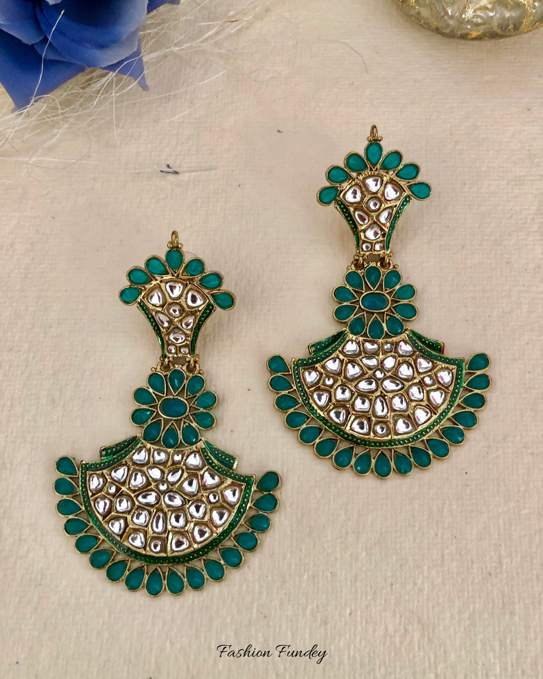 Green Geet Chandbali