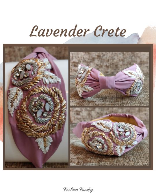 Light Purple Crete Headband
