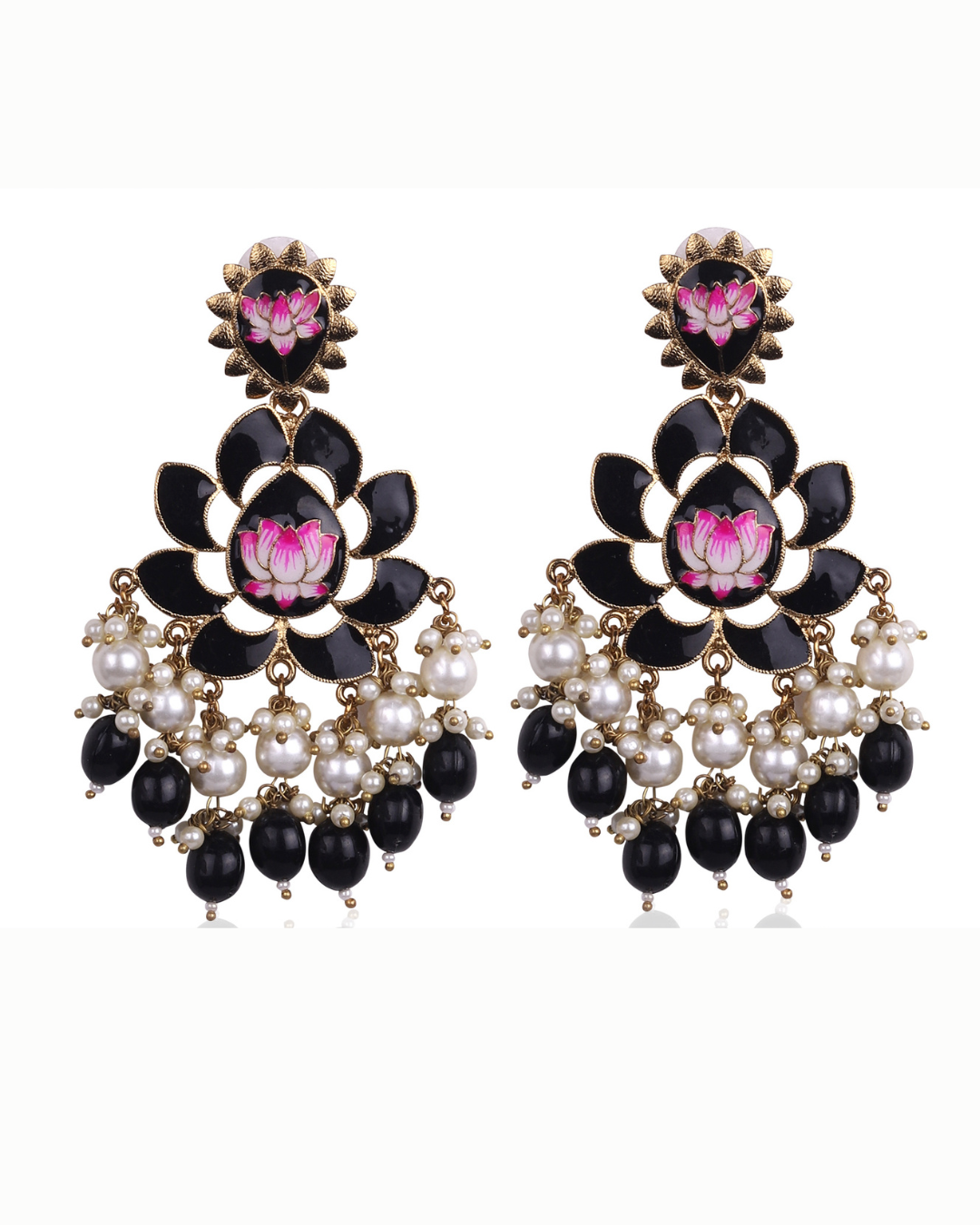 Black Myrah Earrings