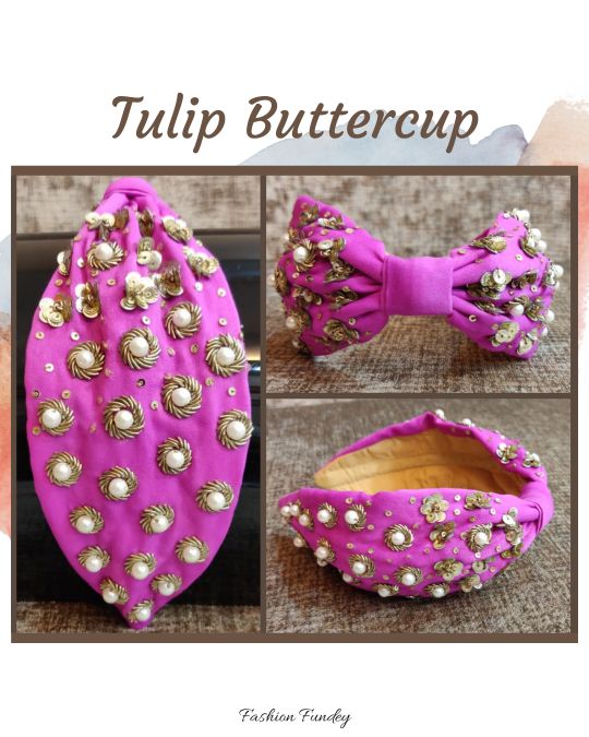 Pink Buttercup Headband