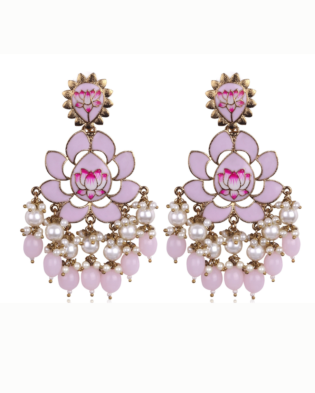 Pink Myrah Earrings
