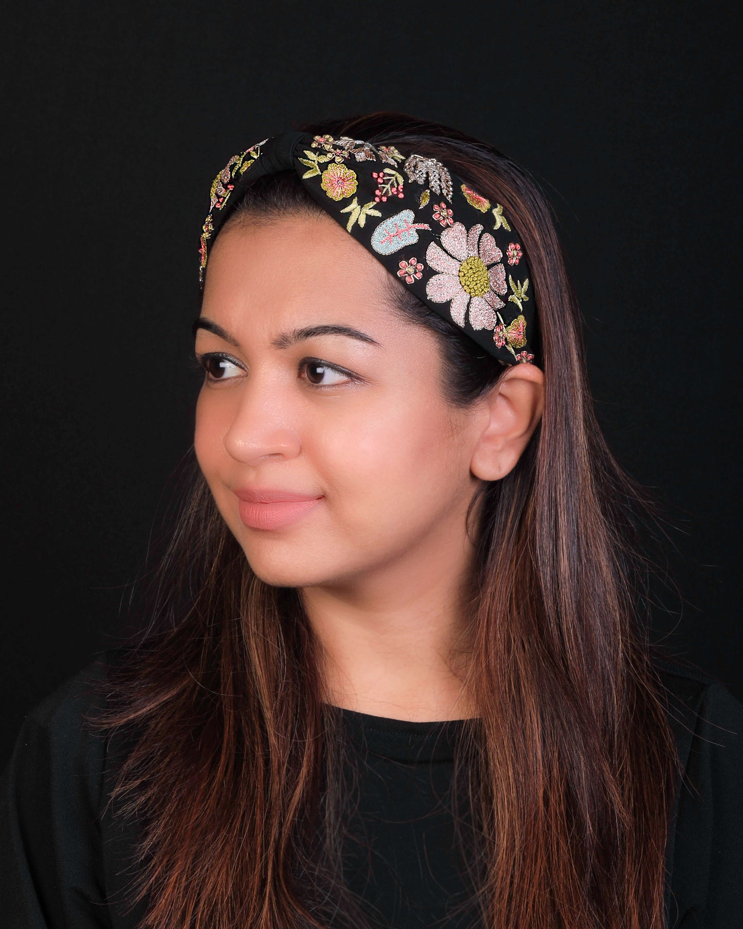 Black Venice Midnight Headband
