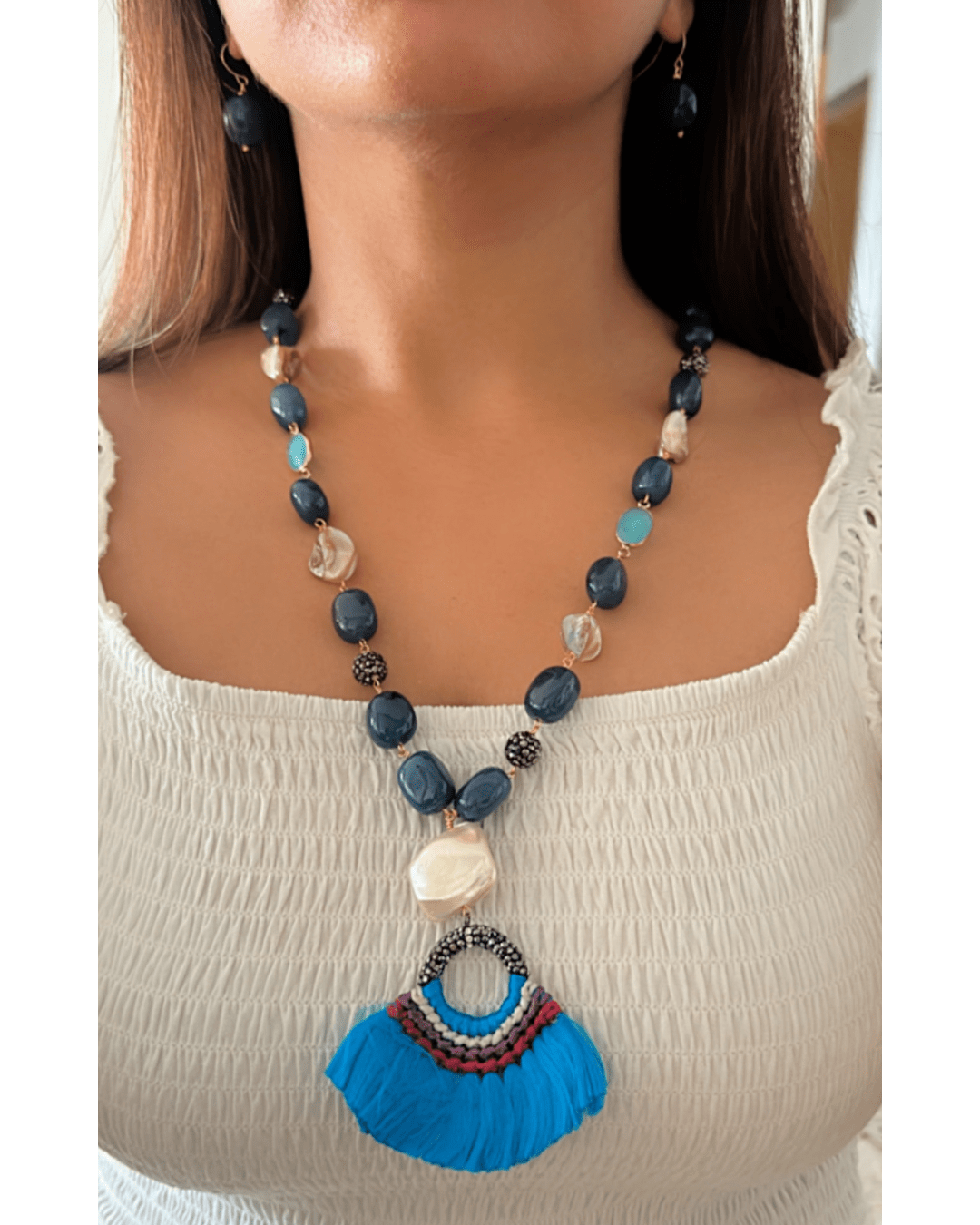 Blue Rhea Mala