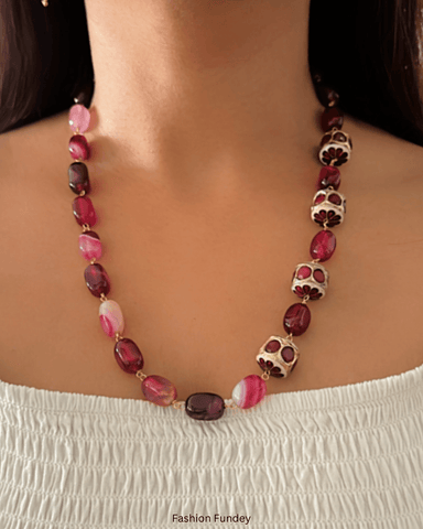 Ruby Pink Pehr Mala