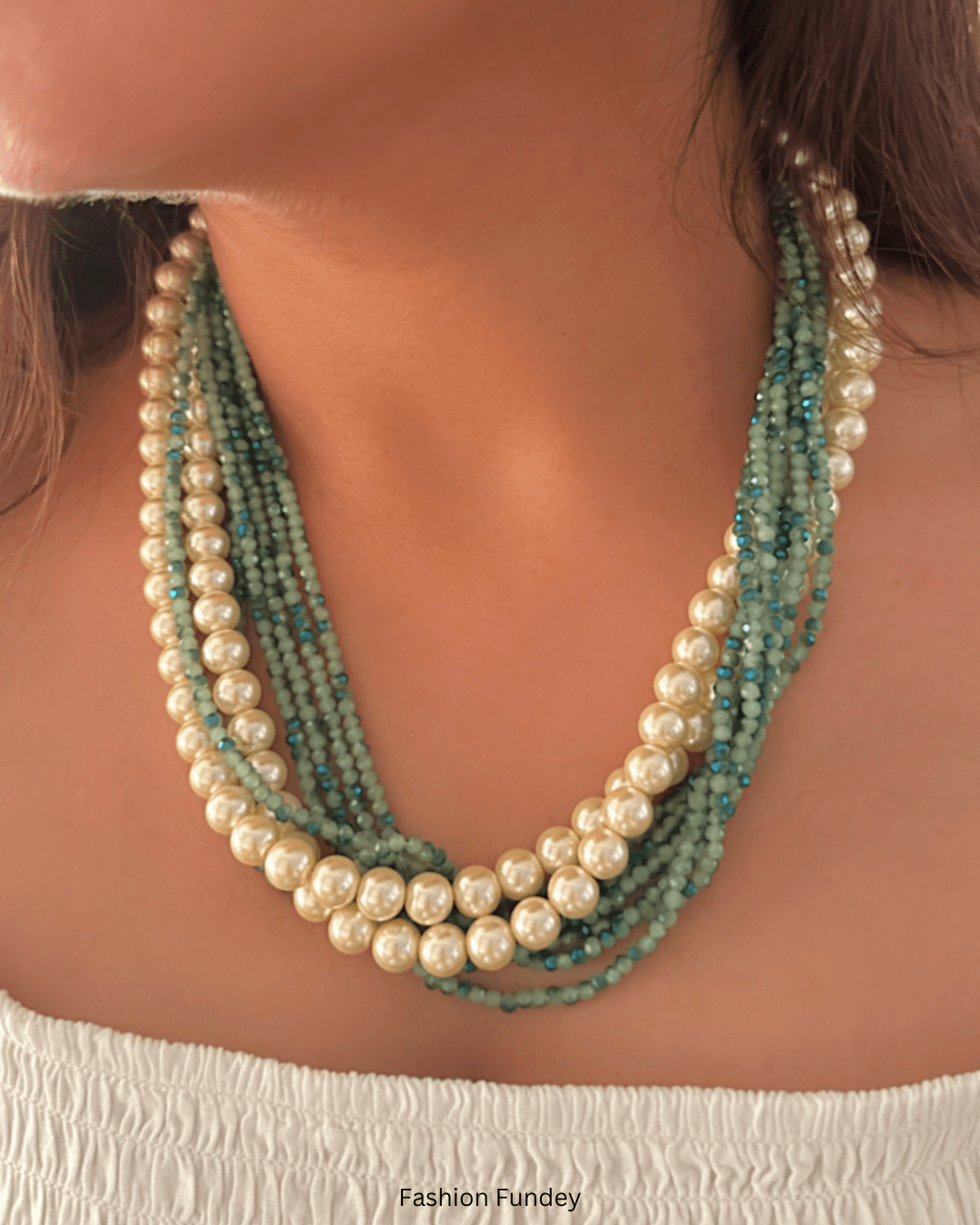 Green Karyn 2-in-1 Mala