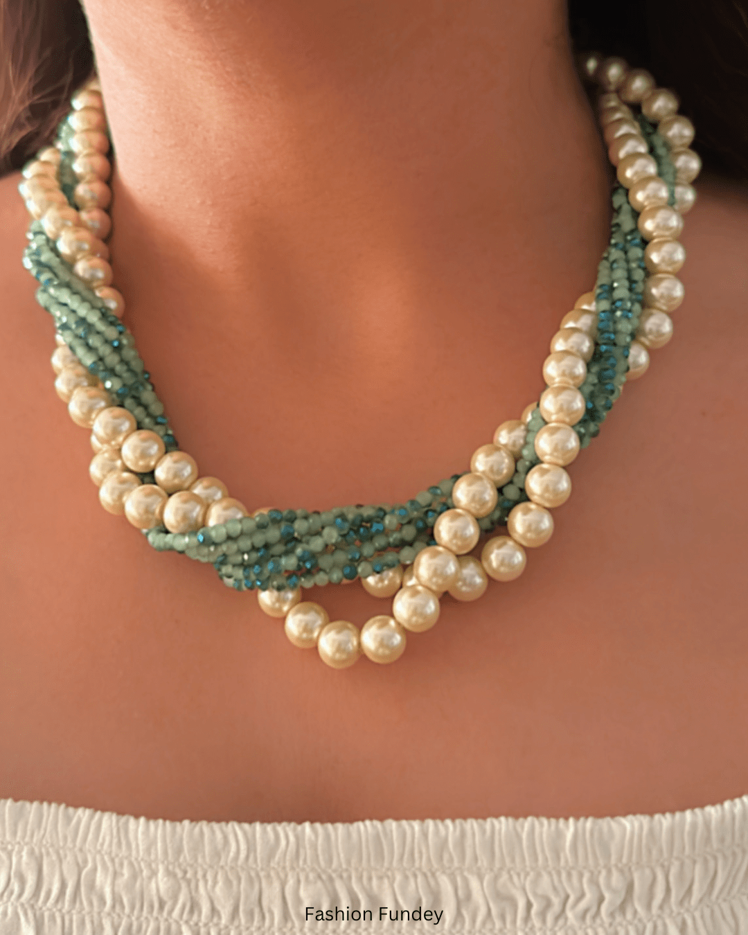 Green Karyn 2-in-1 Mala