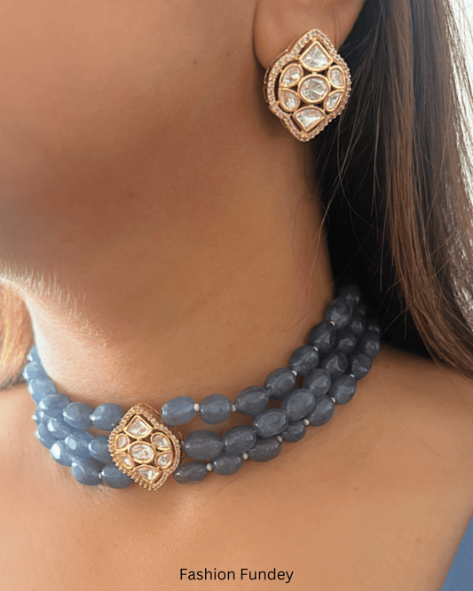 Blue Roma Choker