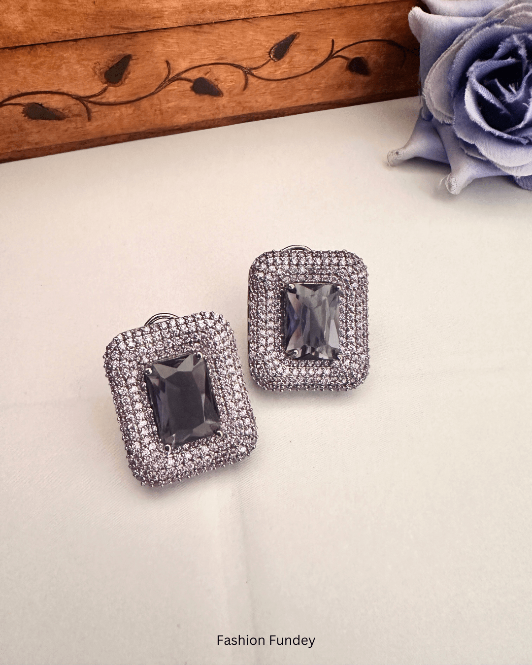 Purple Jane Victorian Studs