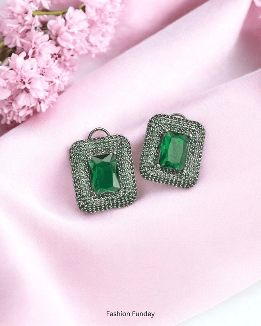 Green Jane Victorian Studs