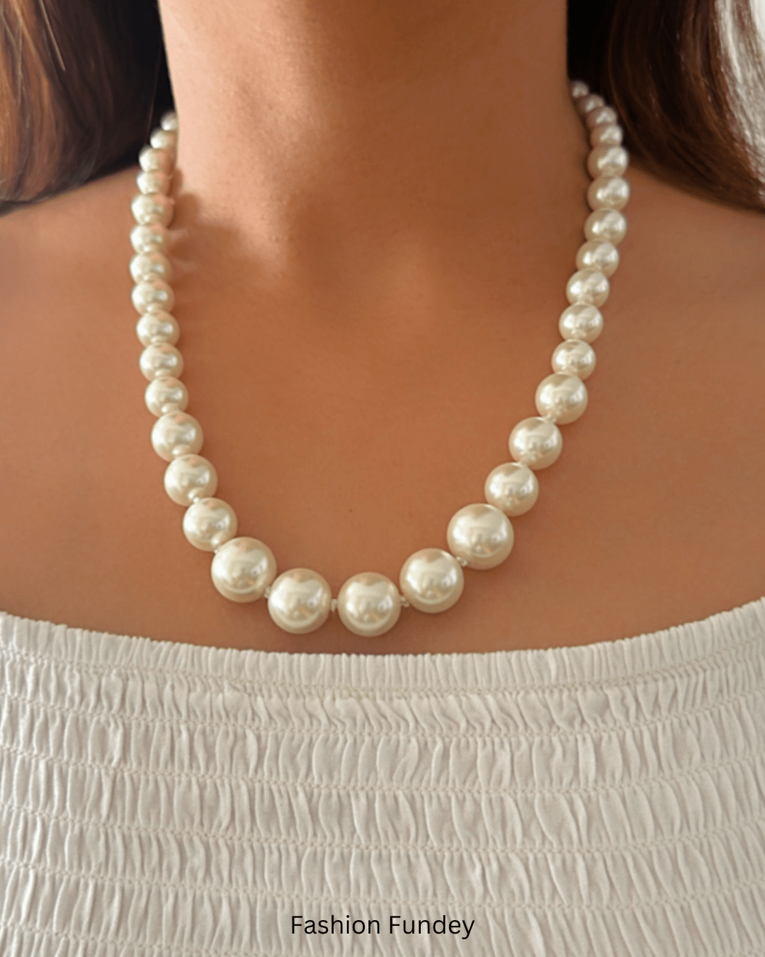 White Kerry Pearl Mala