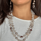 Ivory Pakhi Layered Mala