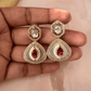 Red Neya Pearl Earrings