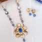 Blue Maanvi Pearl Pendant