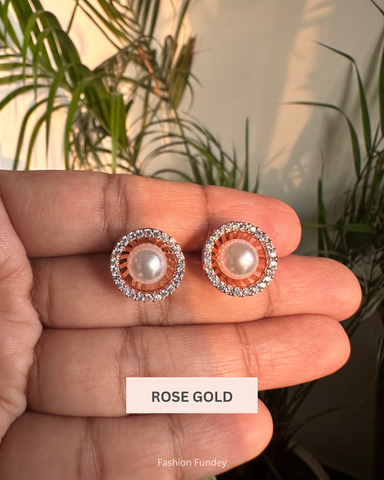 Rose Gold Umi Studs