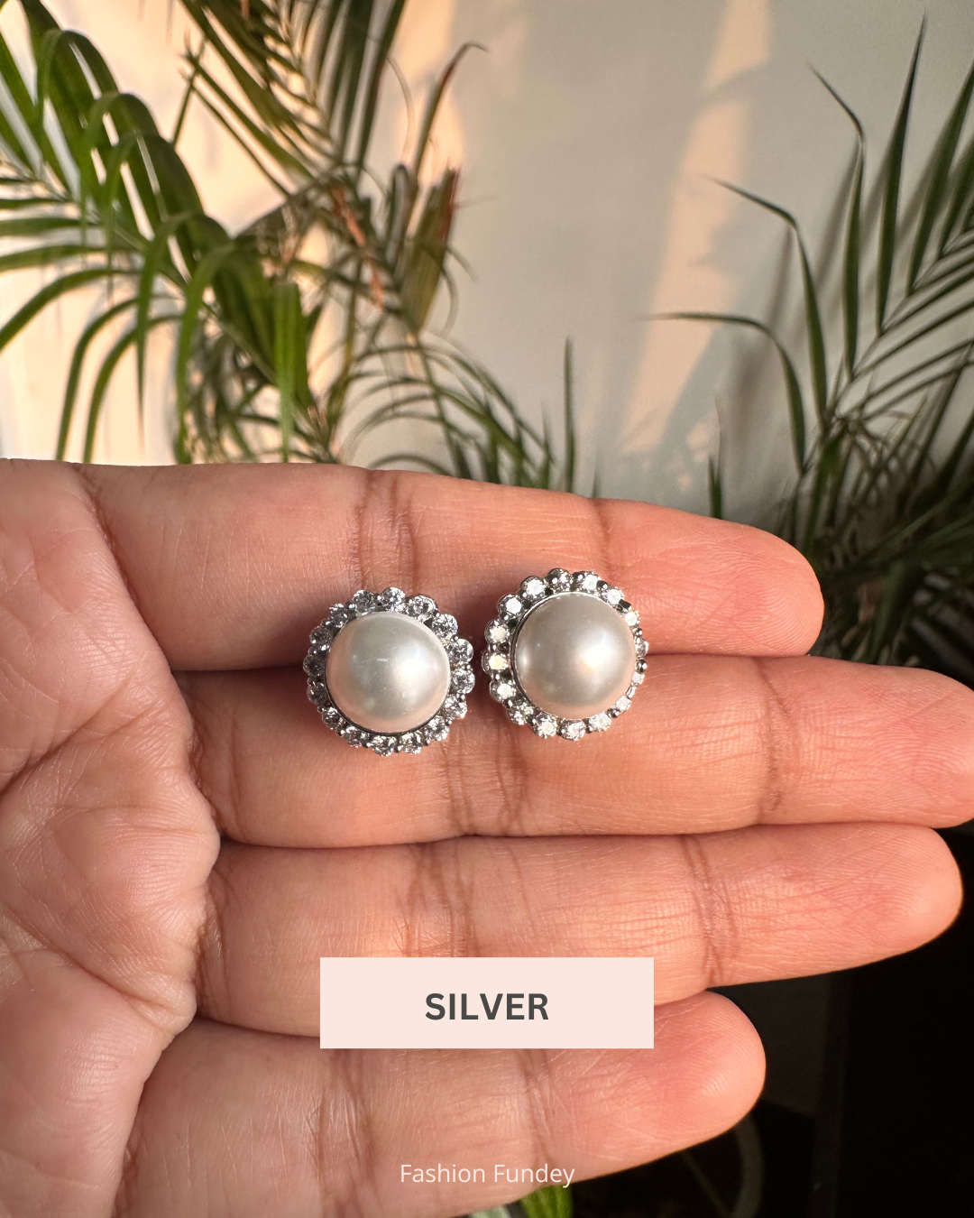 Silver Iraj Studs