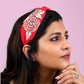 Red Crete Headband