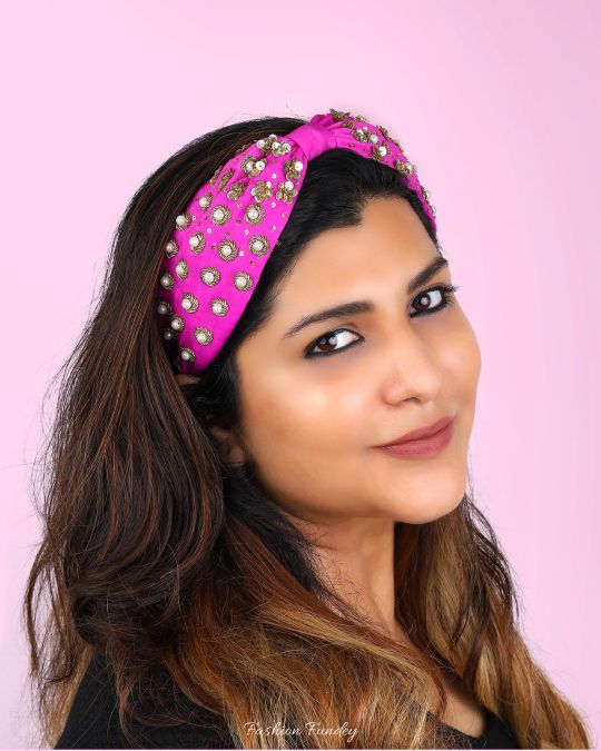 Pink Buttercup Headband