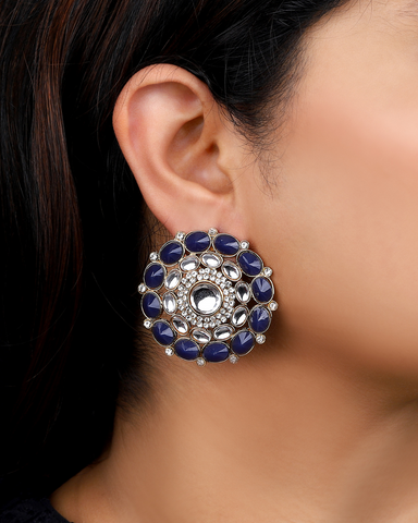 Blue Aviya Studs