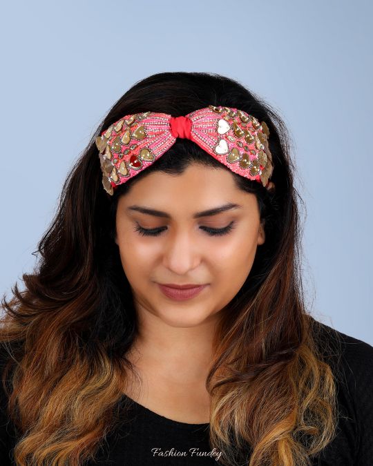 Pink Jasmine Lily Headband