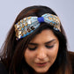 Blue Jasmine Aster Headband