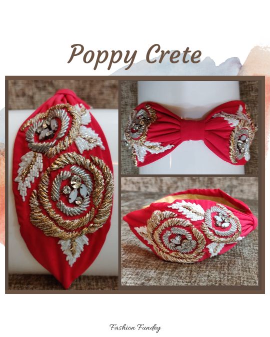 Red Crete Headband