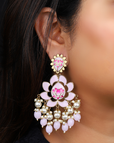 Pink Myrah Earrings