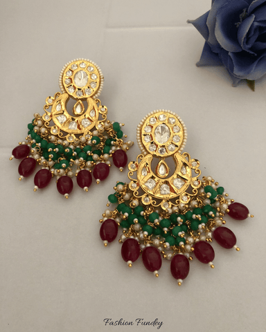 Red Green Sachi Chandbalis