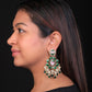 Green Myrah Earrings