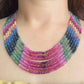 7 Layered Real Gemstone Necklace
