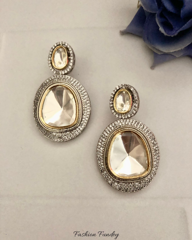 Preet Kundan Polki Earrings